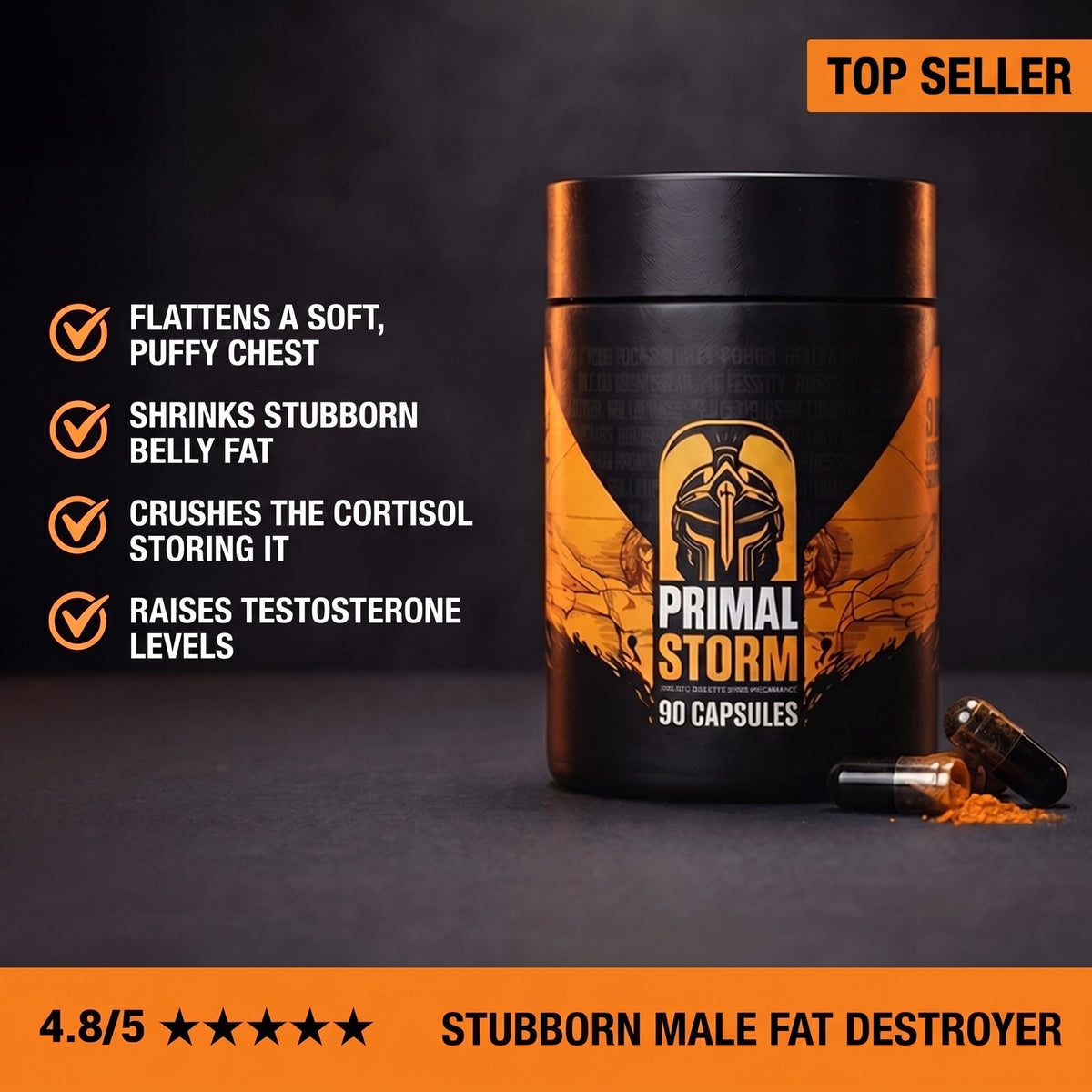 Primal Storm - COC - Man Boobs and Belly Fat